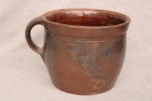 Redware - Handled Cup