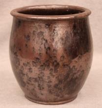 Redware Oviod 5" Jar