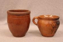 Utilitarian Redware Items