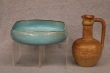 Pair of Studio Pottery Pieces