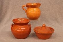 Grouping of 3 Jugtown Pottery items