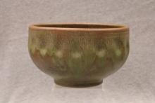 J. Craven Signed Studio Pottery Bowl with Lead Glaze