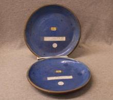 2 Heavy Stoneware Plates