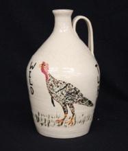 Haus Pottery Wild Turkey Jug