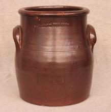8.5 in. handled crock