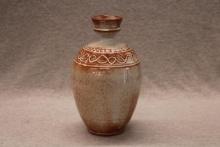 7 1/2" decorated vase