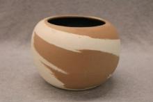 3 1/2" Ball vase - signed Gordy