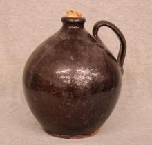 Southern Redware Ovoid Jug