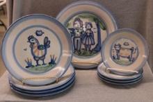 Hadley Pottery Plates