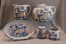 Hadley Pottery items