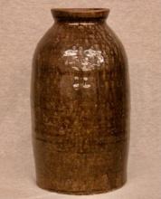 Southern Alkaline-Glazed Stoneware Jar