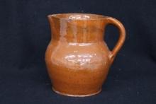 7" Redware pitcher