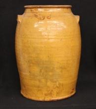 Massive Southern Alkaline-Glazed Stoneware Storage Crock