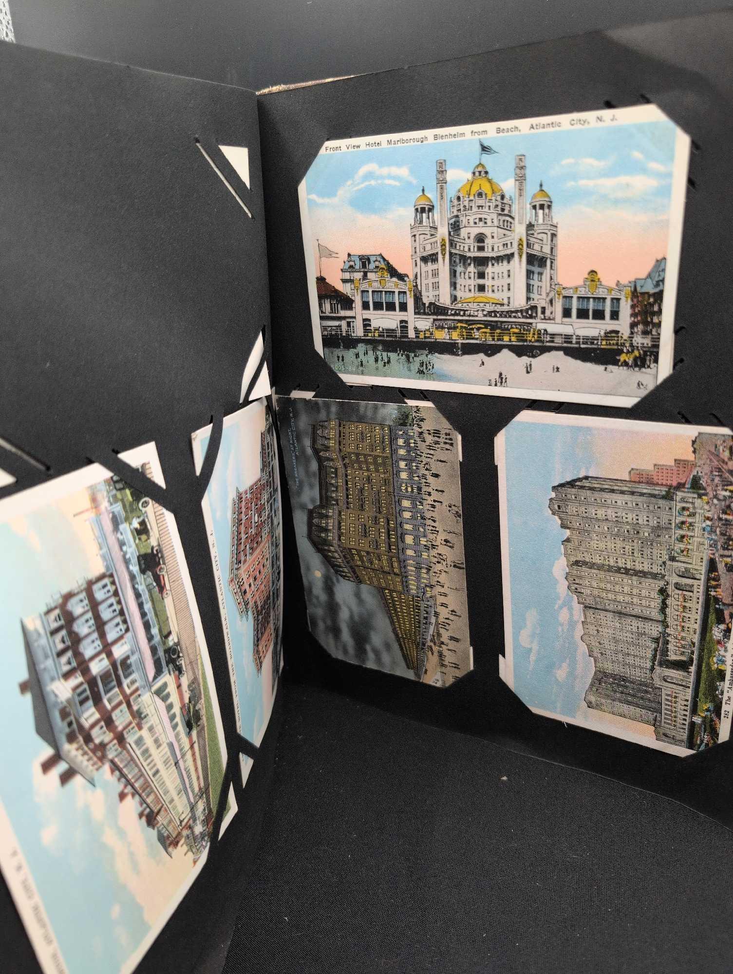 Post card album with a great selection of Washington DC, White House, Landmarks, Philadelphia,