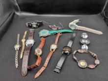 Group of assorted vintage and designer wrist watches