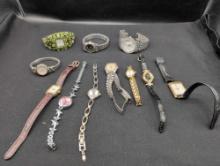 Group of assorted vintage and designer wrist watches
