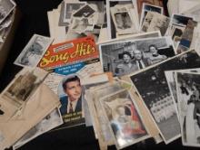 Large lot of assorted post cards, paper advertising, ephemera, photographs and more