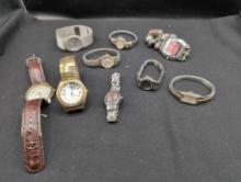 Group of assorted vintage and designer wrist watches