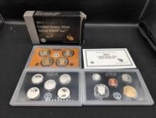 2011 United States Mint Silver Proof set
