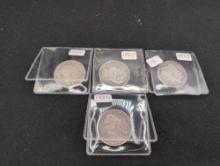 4 Key date Morgan Silver Dollars 1892s 1892o 1887s 1904s