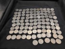 (104) Kennedy Half Dollars, 1971 to 2000s dates