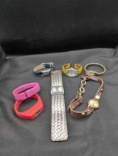 Group of assorted vintage and designer wrist watches