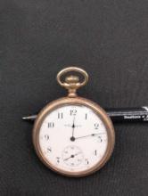 Elgin 7 jewel pocket watch grade 211 16s model 7 20yr gold filled case