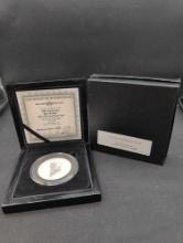 Bradford Exchange 40th Anniversary Elvis Presley Silver Reverse Proof Coin