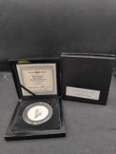 Bradford Exchange 40th Anniversary Elvis Presley Silver Reverse Proof Coin