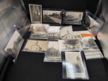 Grouping of New Waterford Ohio Antique photo post cards