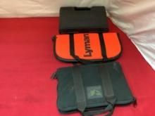 Pistol hard & 2 soft cases