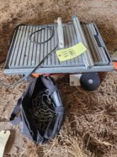 Ridgid wet saw and chain