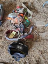 binder and misc straps and belts