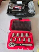 craftsman socket set and Porter cable pin nailer