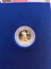 1/10 ounce gold 1996 American Eagle