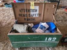job box and drop clothes