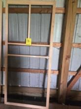 36"x80" screen door