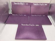 5 -1985 US Proof Sets