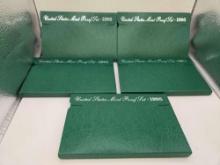5- 1995 US Mint Proof Sets