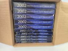 10-2002 Assorted Proof Coin Sets