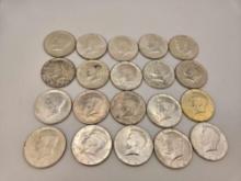 20 Silver Kennedy Halves