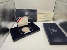 2004 Thomas Edison Proof Silver Dollar.