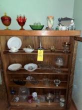 glassware, Fenton, carnival, etc