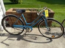 Vintage Schwinn Breeze Blue bicycle