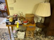 contents above and below desk * desk not included