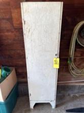 Wood garage cabinet, 18Wx12.5Dx66T