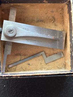 Brown and Sharpe No. 552 Diemakers Square with Straight and Offset Blades