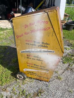 Vintage ANCO by Anderson Windshield Wiper Advertising Cabinet