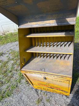 Vintage ANCO by Anderson Windshield Wiper Advertising Cabinet