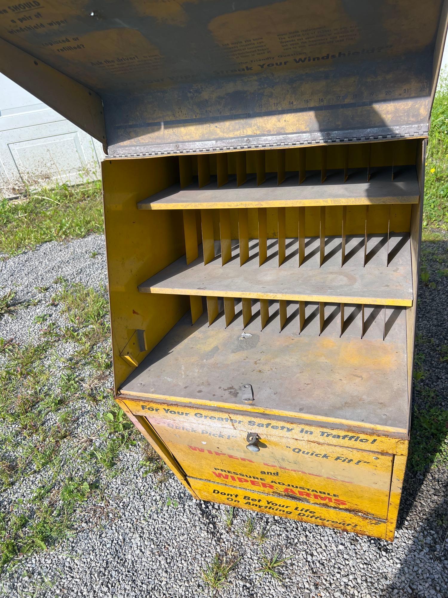 Vintage ANCO by Anderson Windshield Wiper Advertising Cabinet